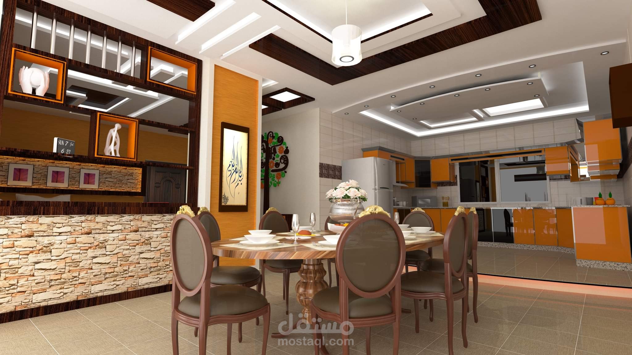 ديكور شقة سكنية