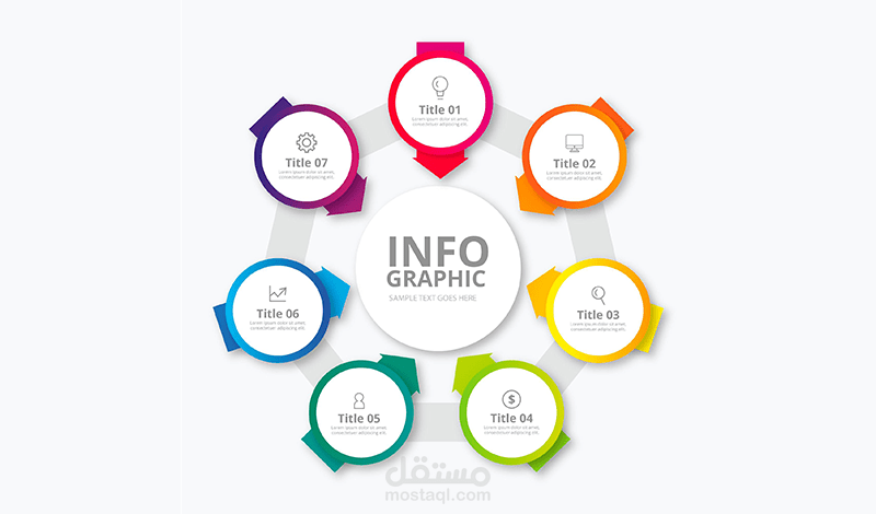 تصميم انفوجرافيك احترافي ومميز