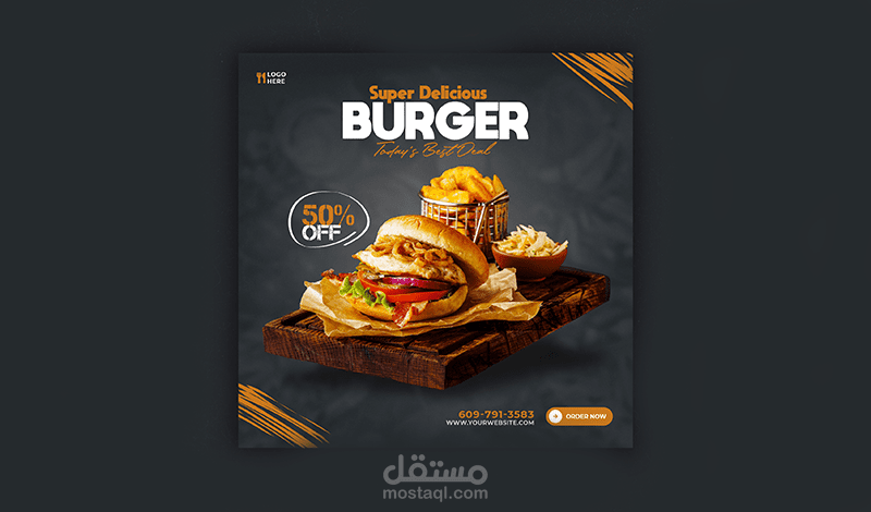 تصاميم سوشيال ميديا واعلانات عصرية مميزة