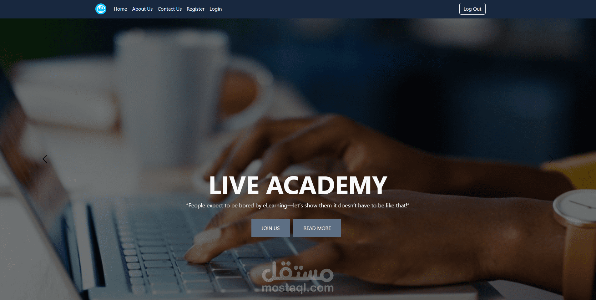 موقع إلكتروني لاداء الامتحانات