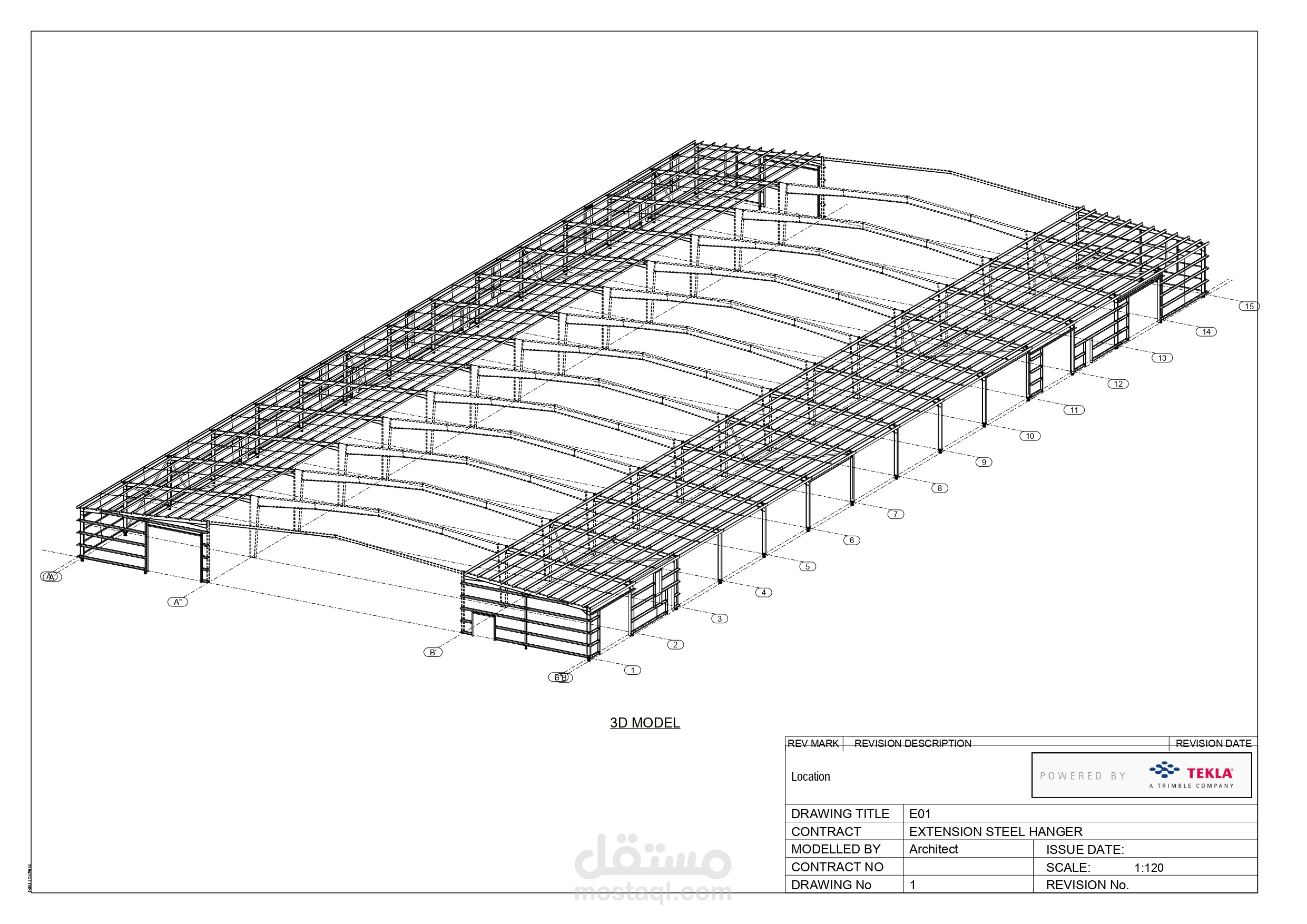 "تصميم المنشآت المعدنية بتقنية BIM: التميّز الهندسي عبر برنامج Tekla Structures"