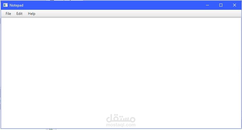 NotePad app using java