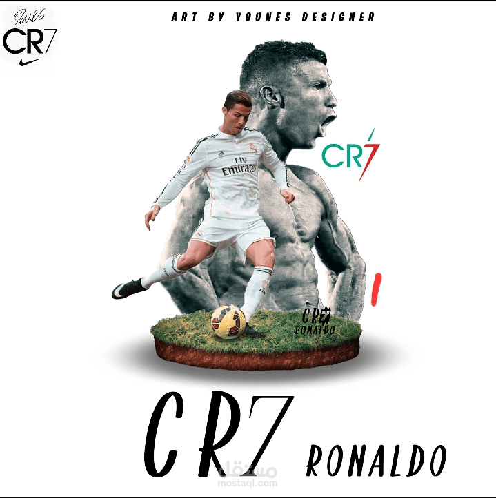 بوستر سوشل ميديا للاعبين | poster social media football