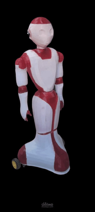 Collage guidance robot