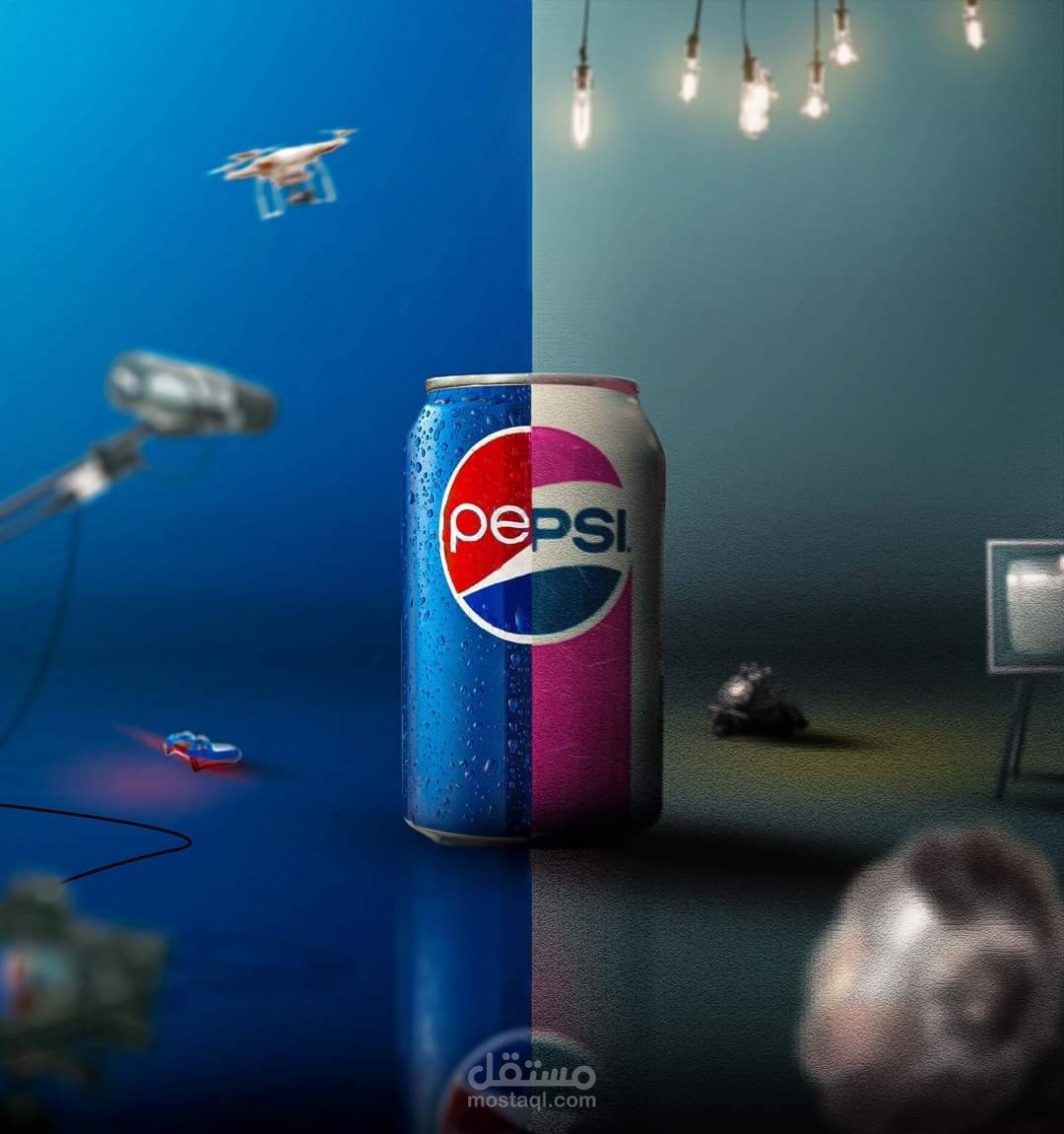 تصميم مختلف ل بيبسي