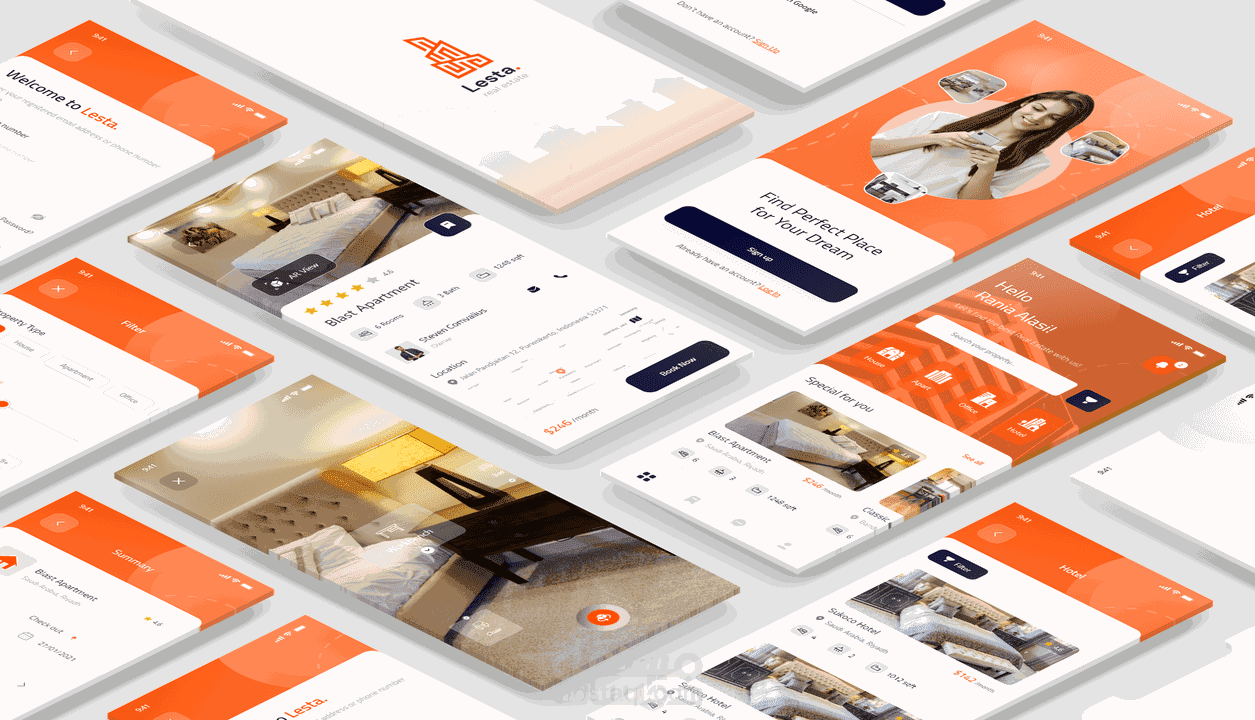 تصميم واجهات مستخدم UX UI