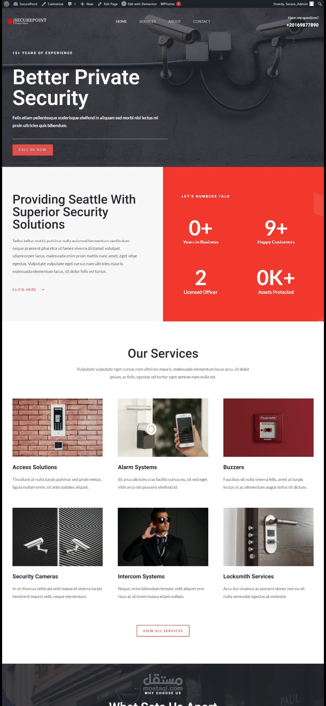 موقع تعريفى