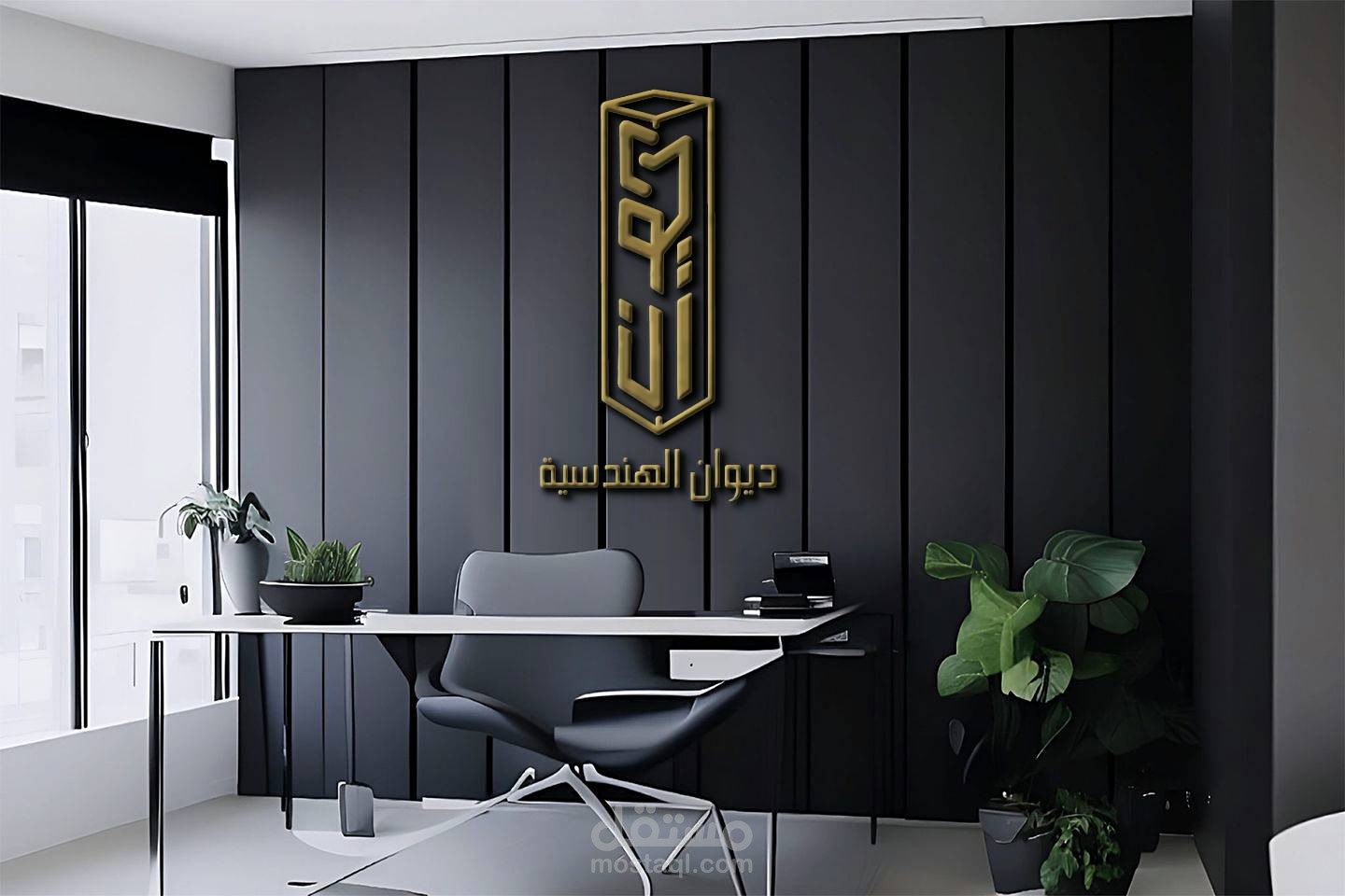 شعار لشركة ديوان الهندسية للمقاولات