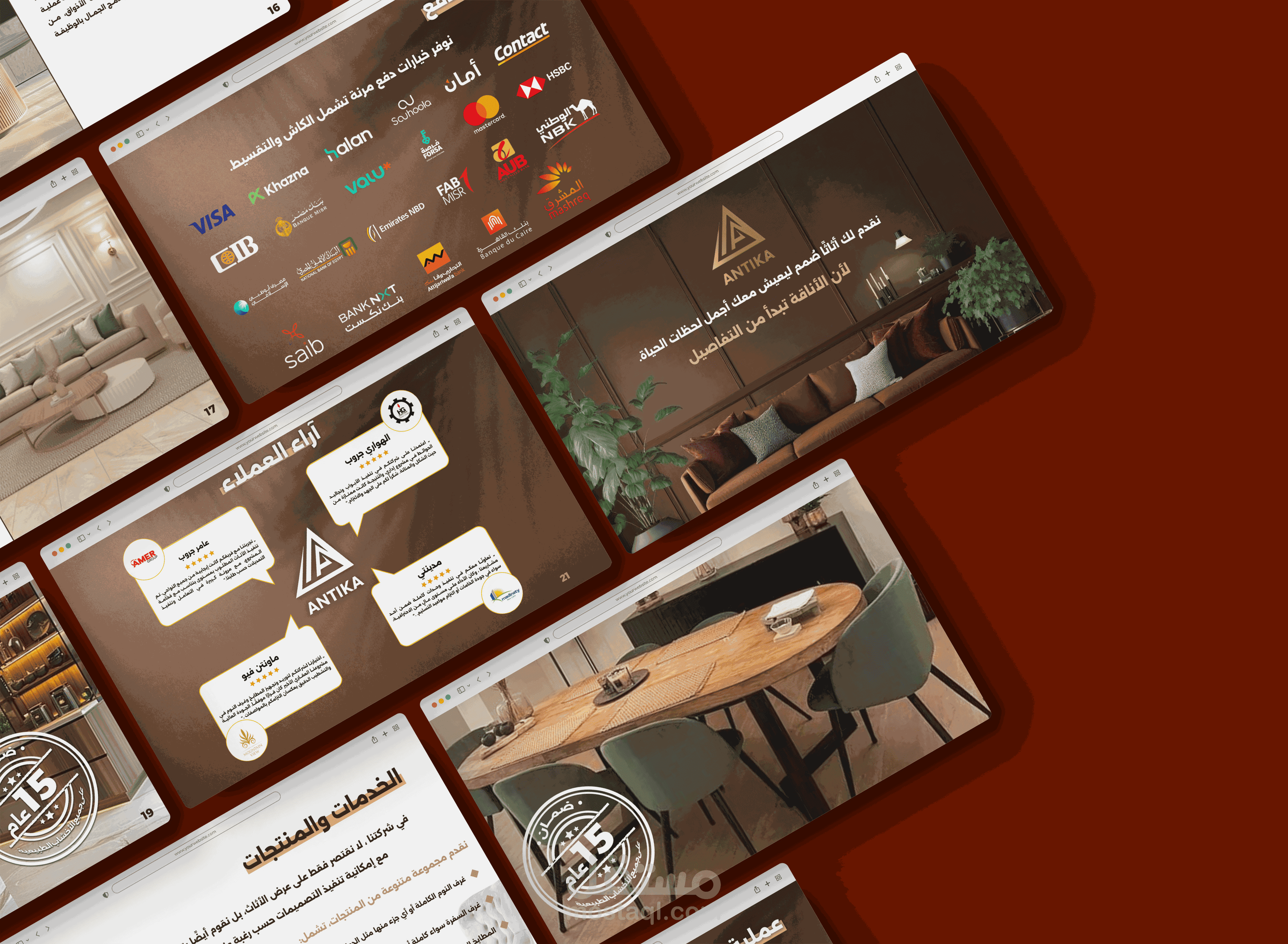 تصميم Protfolio