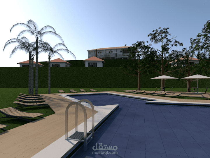 نزل فندق بين جبال مدينة ازرو المغربية