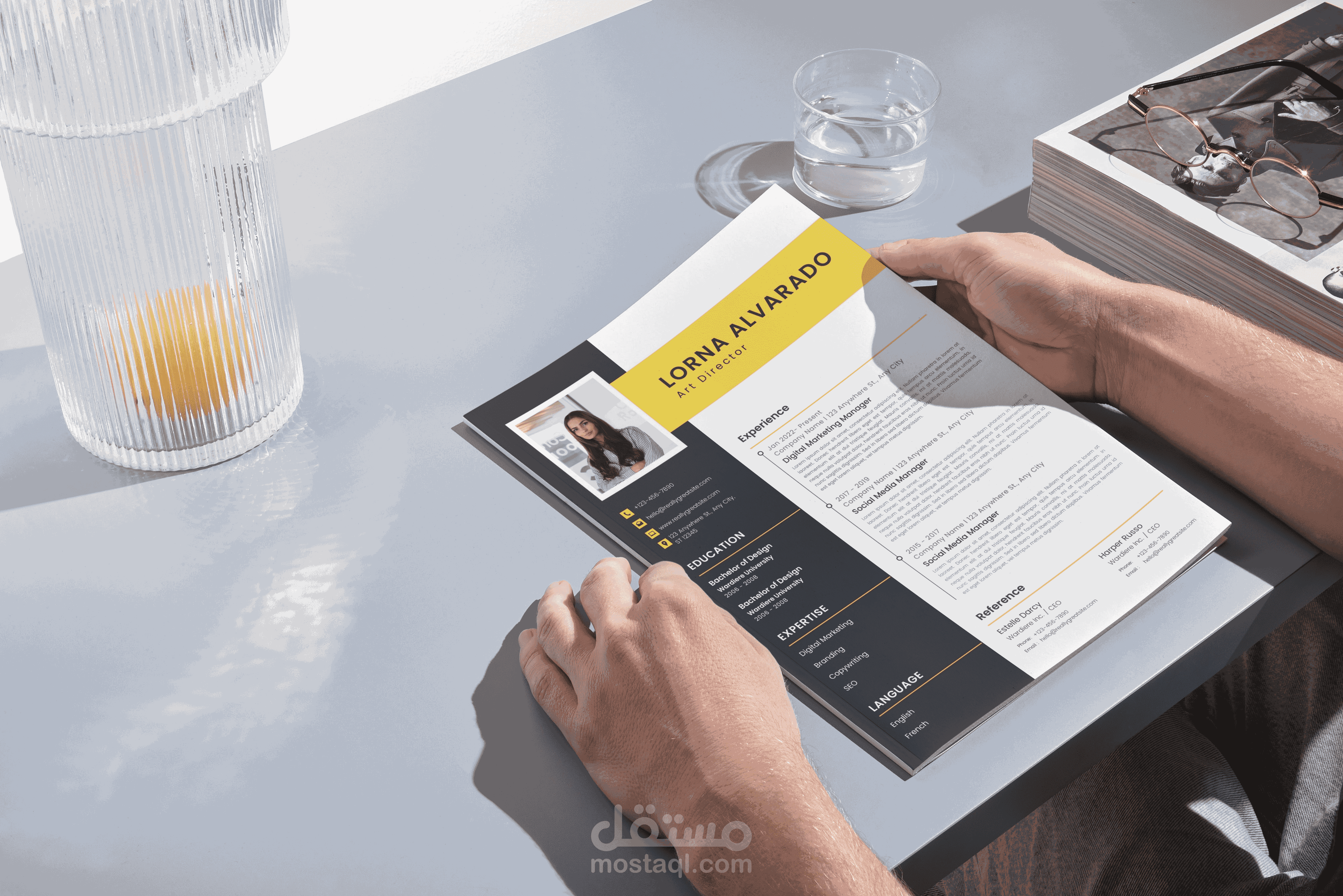 تصميم سيرة ذاتية | Professional CV Resume