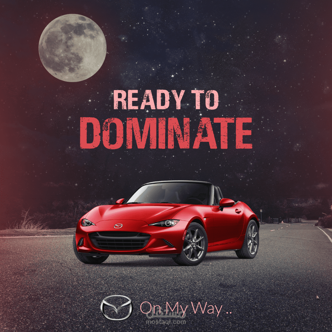 Mazda mx-5 advertise