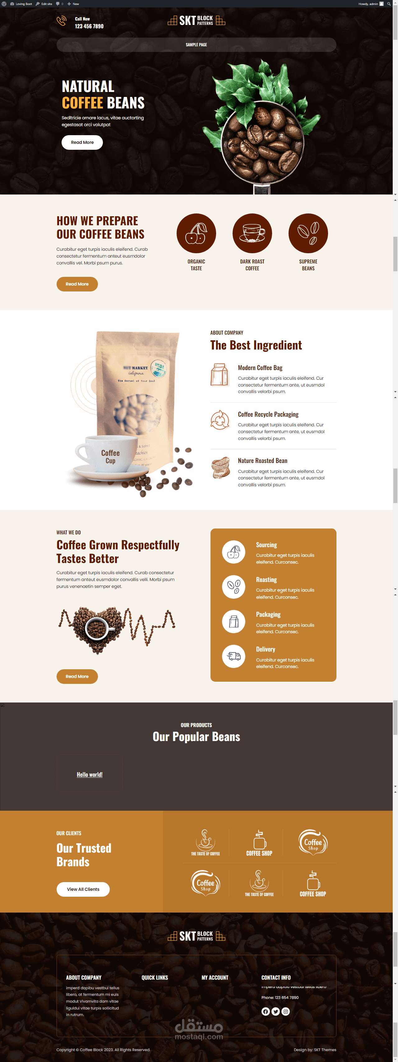 coffee website