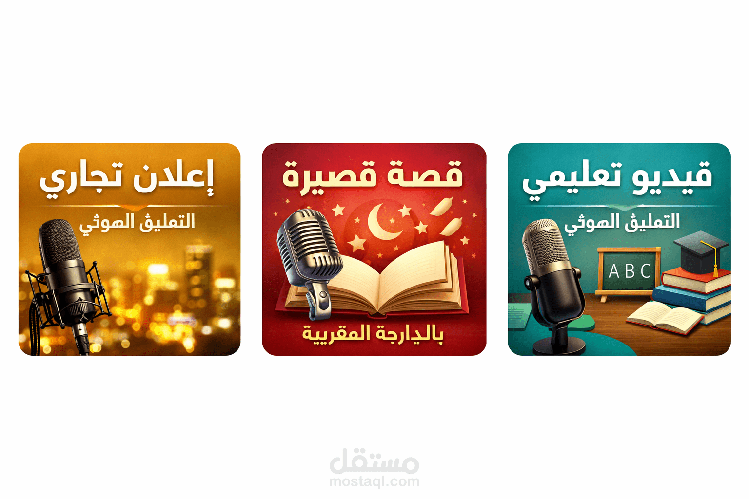 تعليق صوتي لإعلان تجاري بالعربية الفصحى