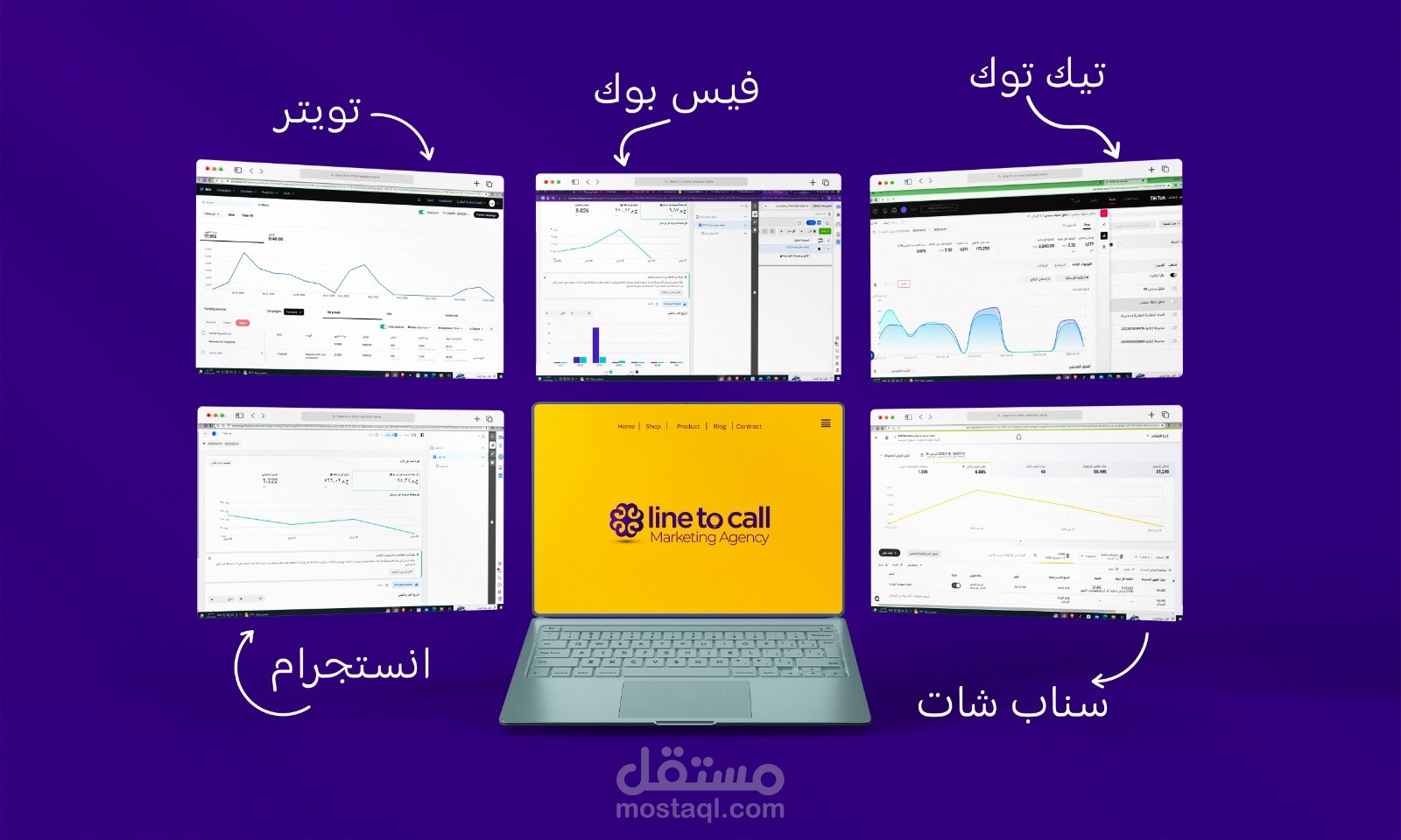 إعلانات ممولة علي جميع وسائل التواصل الإجتماعي