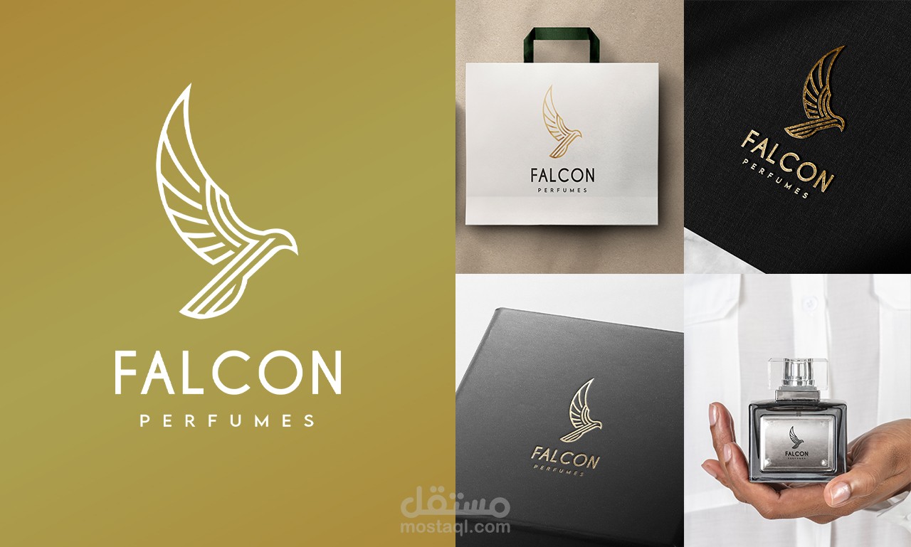 تصميم لوجو لبراند عطور