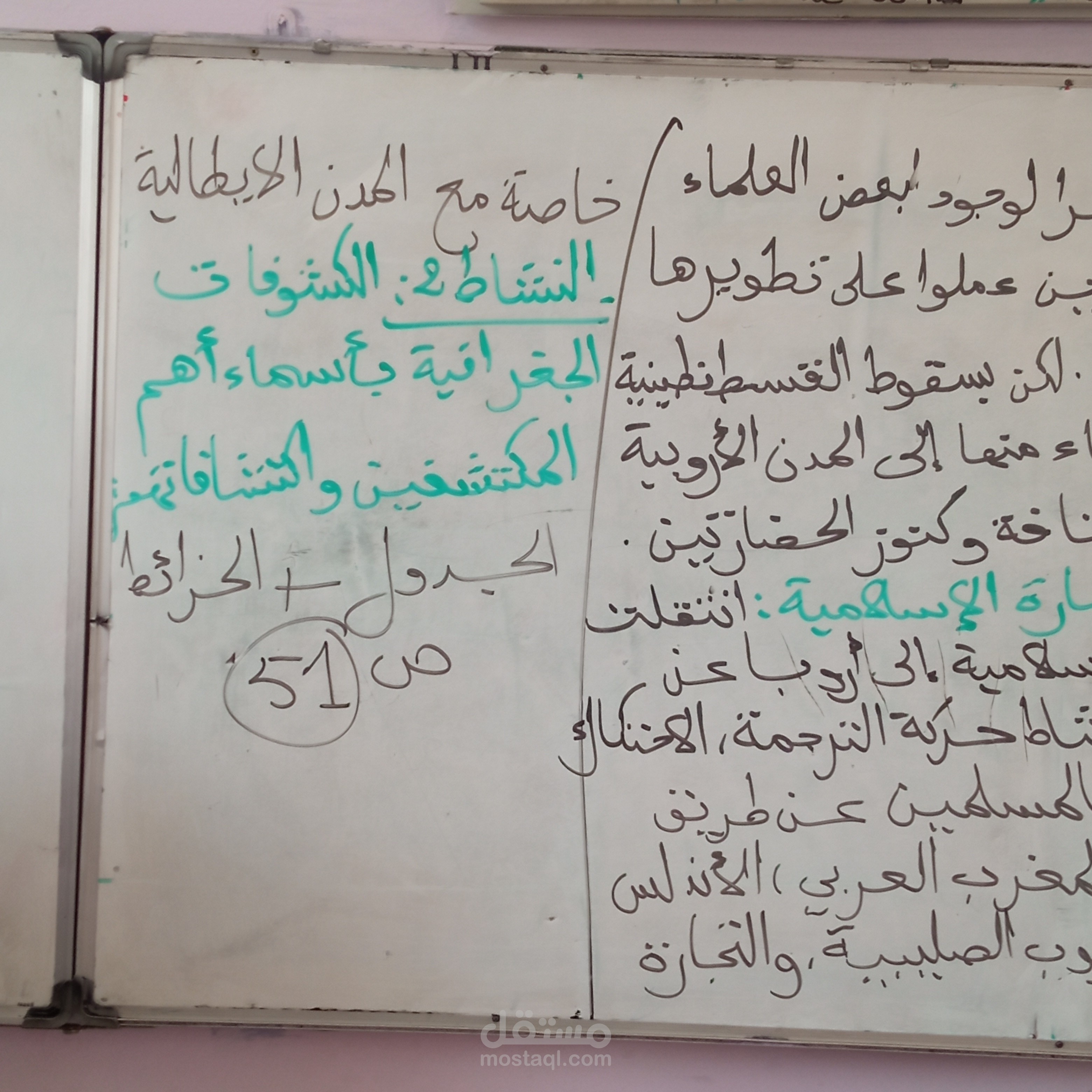 تحرير فقرة عن التاريخ