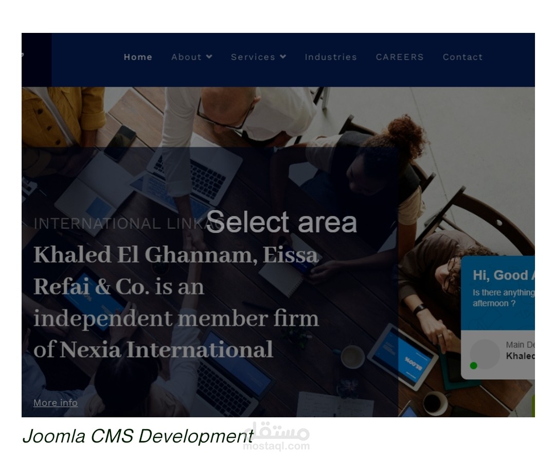 Joomla CMS website Development