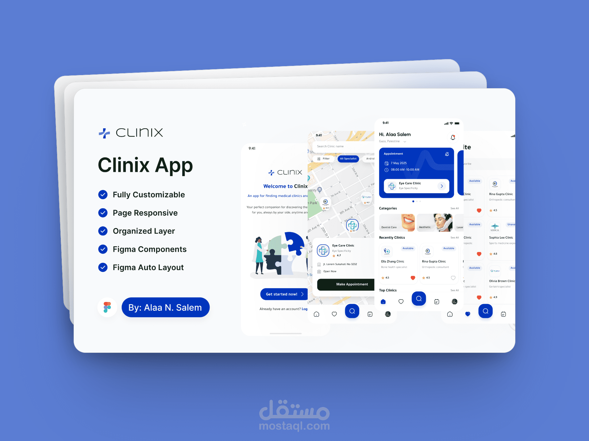 Clinix Healthcare & Medical  App || تطبيق للرعاية الصحية والطبية