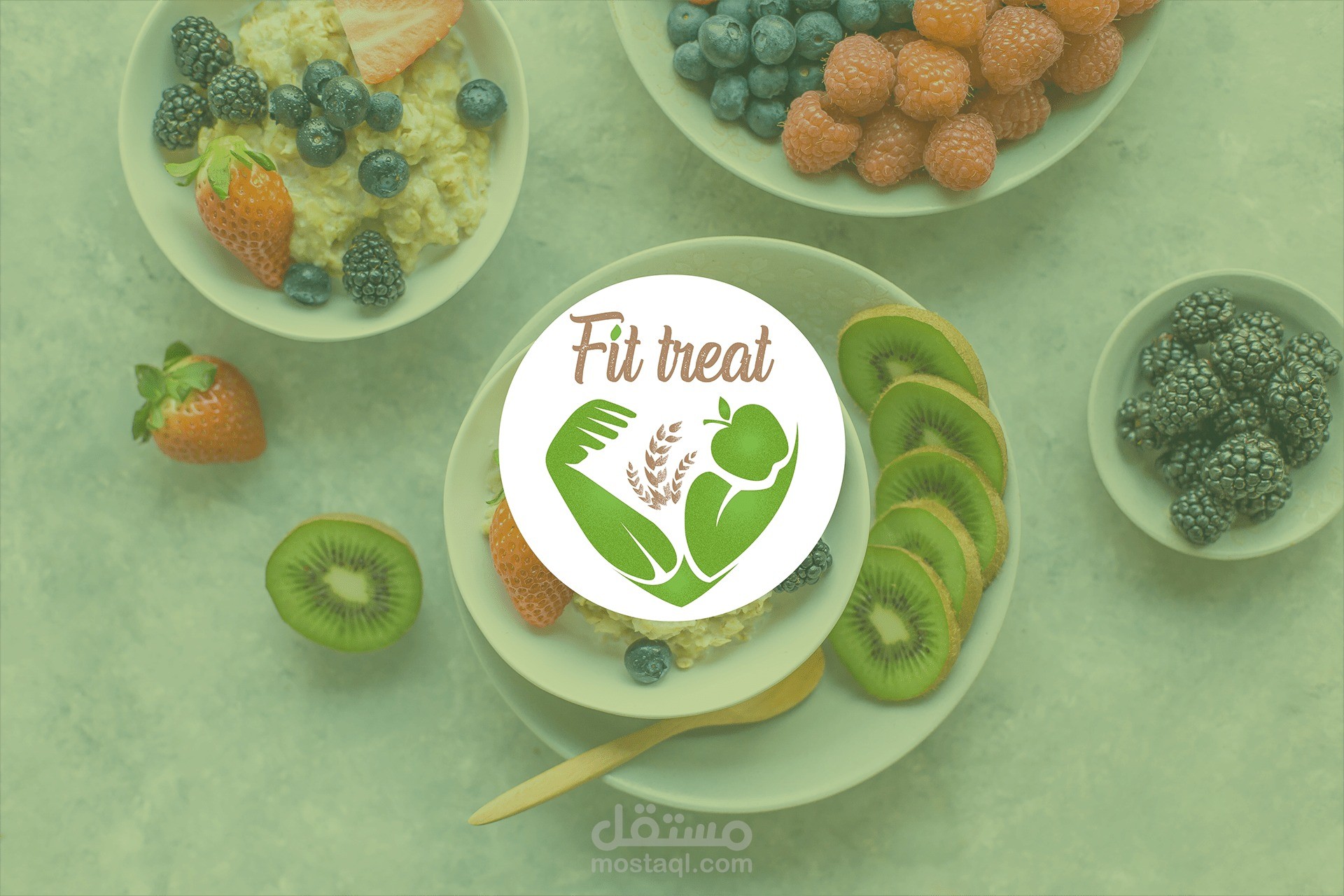 تصميم هوية بصرية مع كافة الملحقات