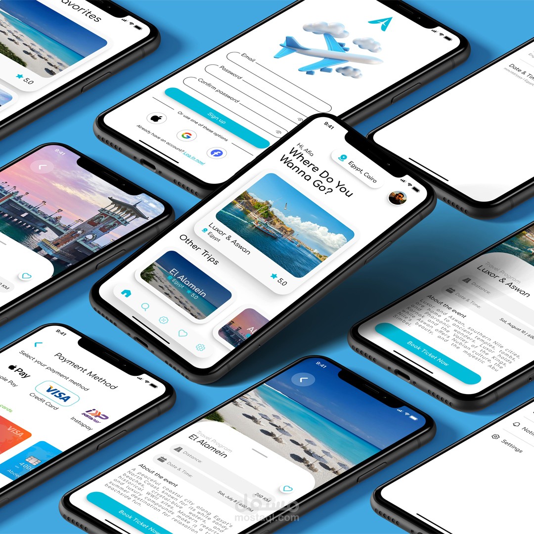 Adventour UI Design