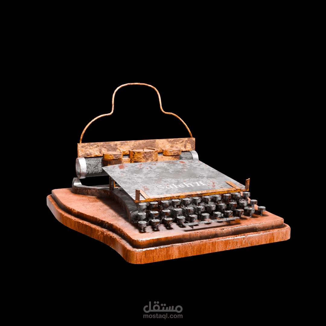 ألة كتابة قديمة