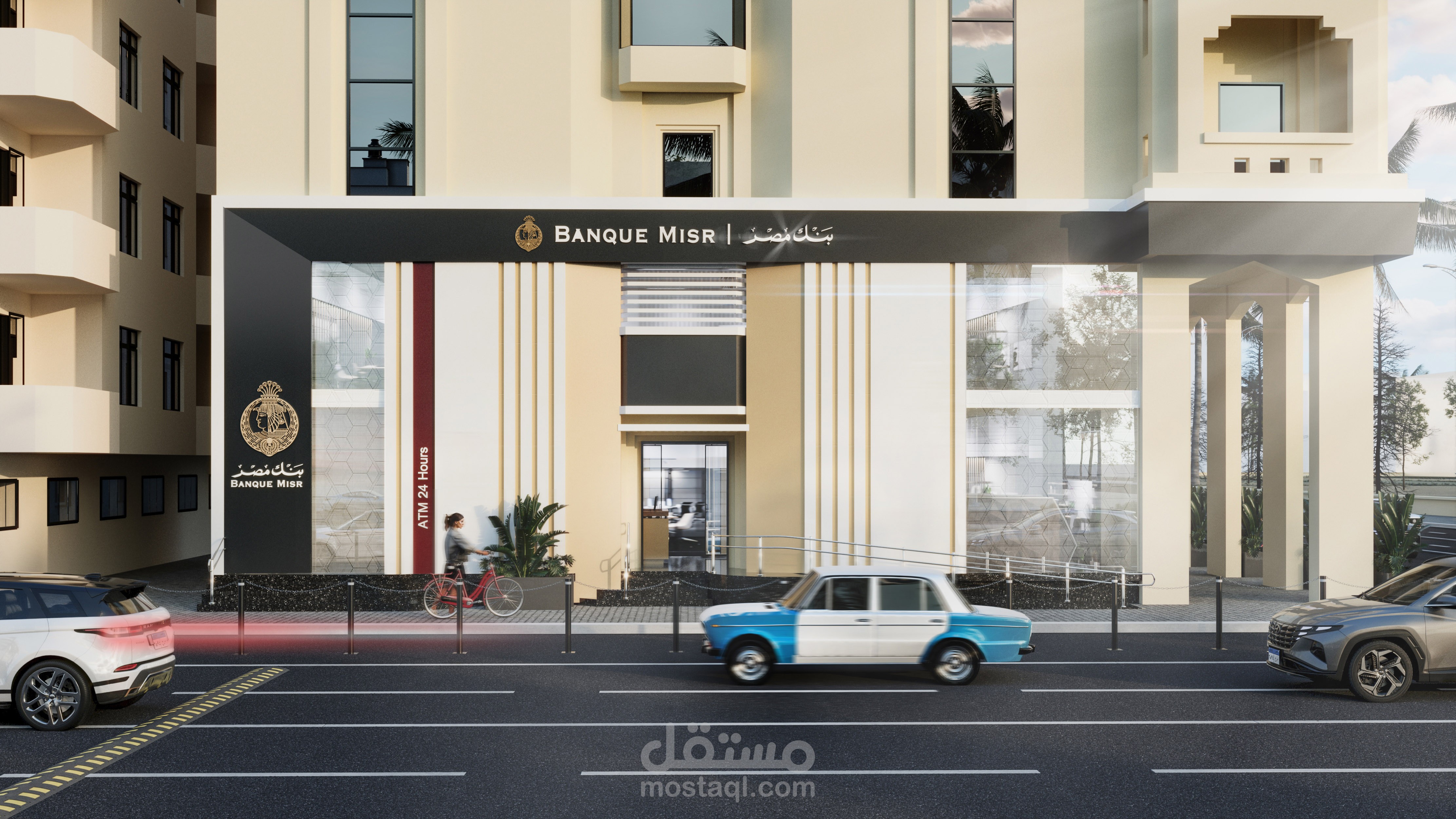 Bank misr facades
