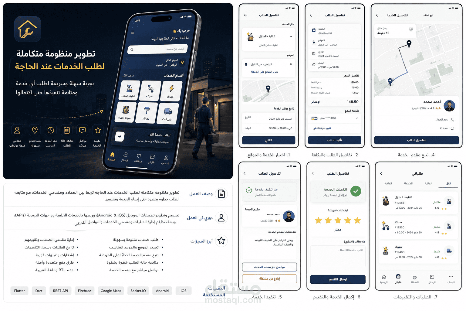 تطوير منظومة متكاملة لطلب وإدارة الخدمات عند الحاجة