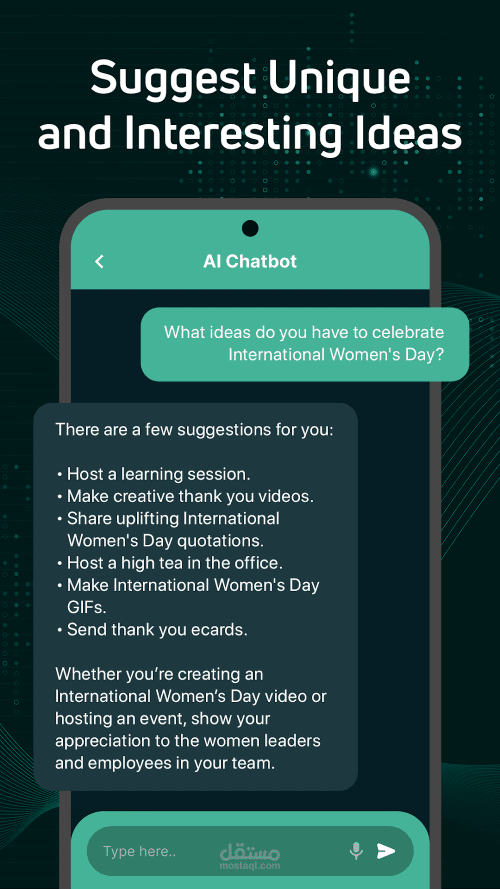 شات بوت لخدمات طبيه