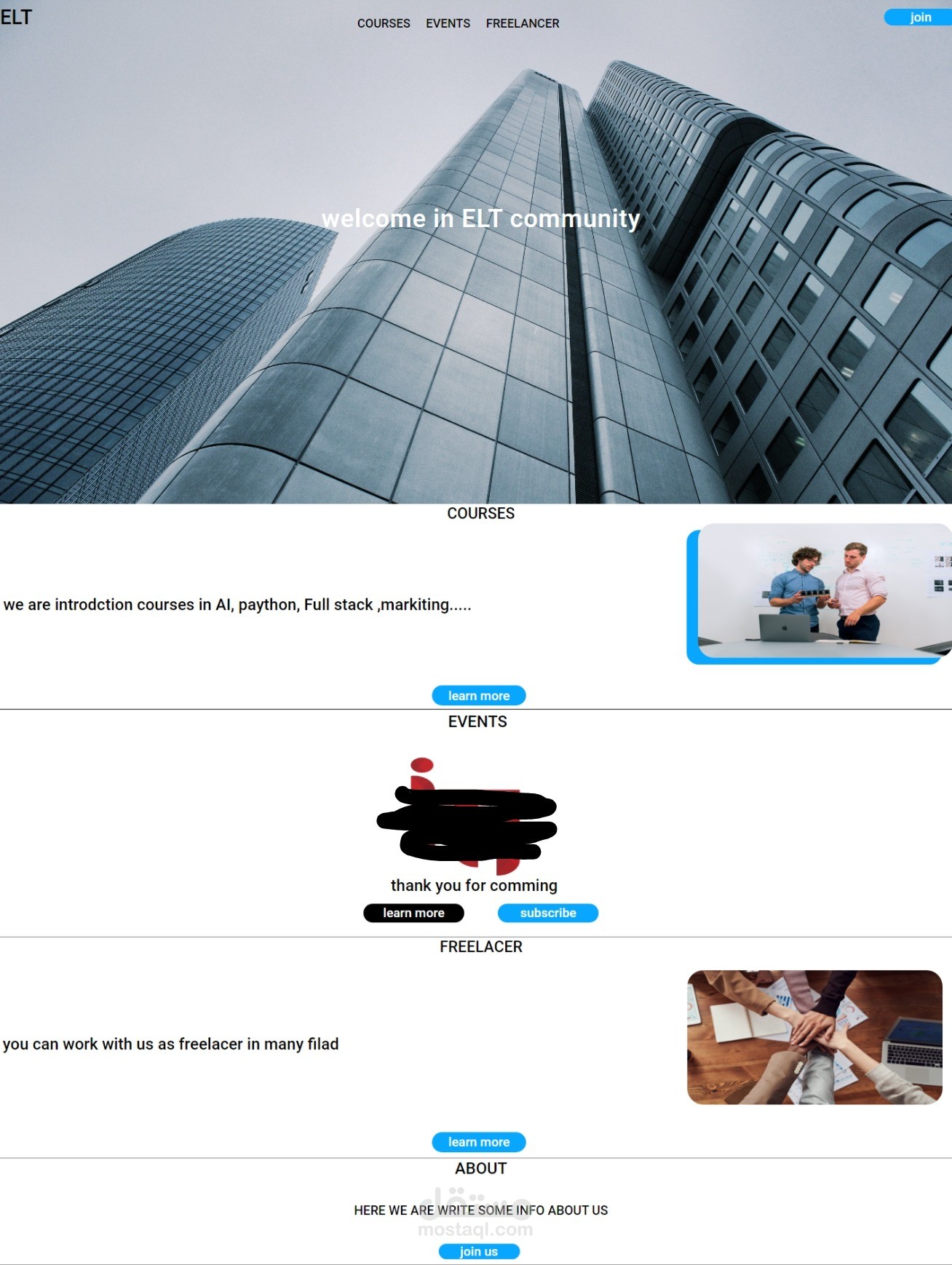 software company site