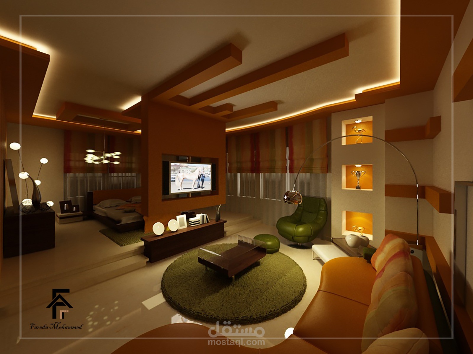 غرفه نوم شبابيه