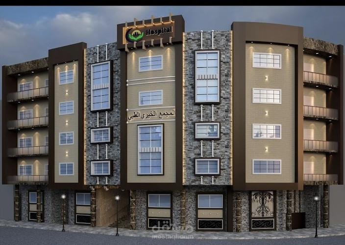 تصميم مجمع طبي بالمنصورة