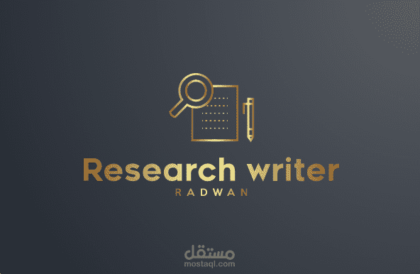 كاتب بحوث علمية لجميع المجلات.