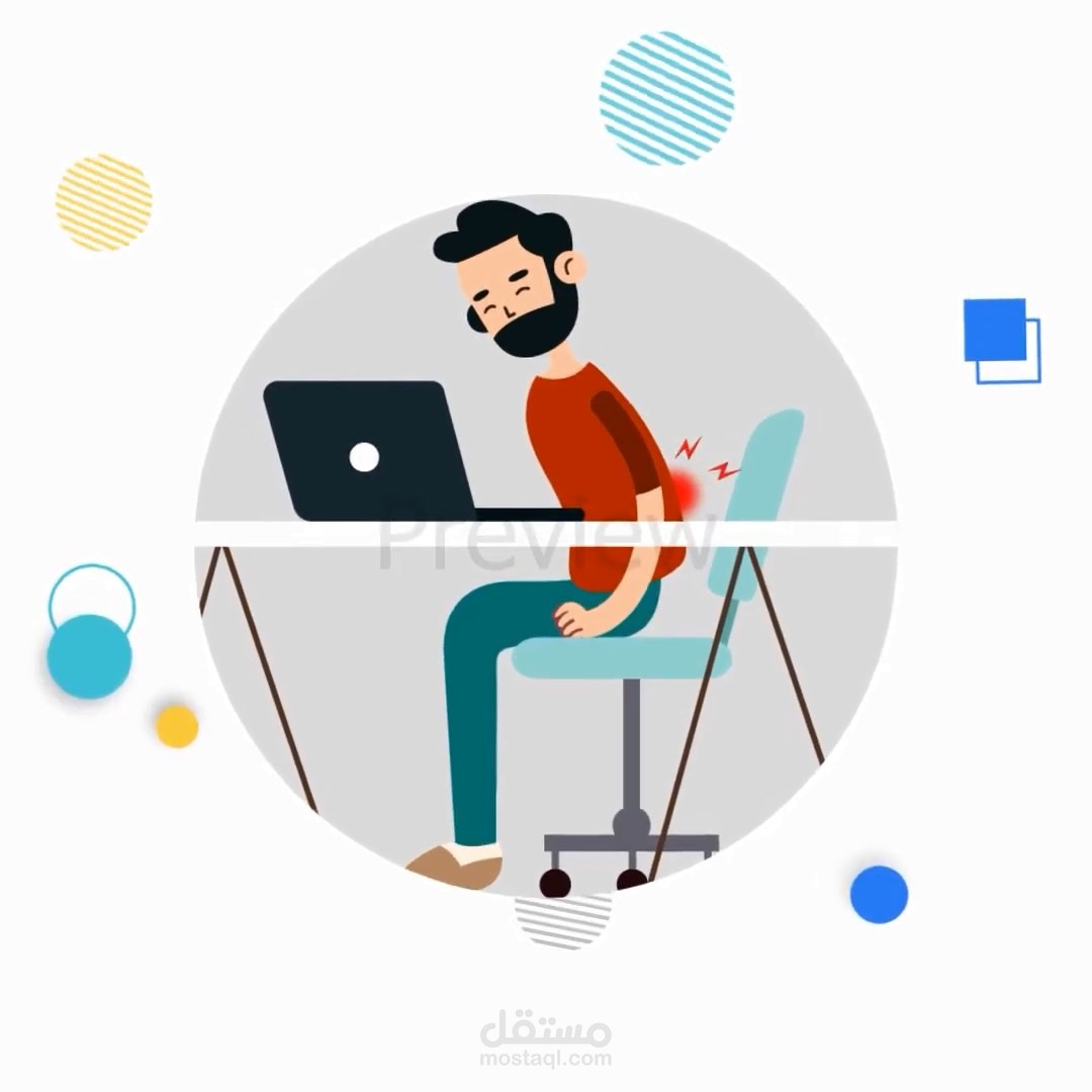 فيديو موشن جرافيك لشركة معدات رياضية