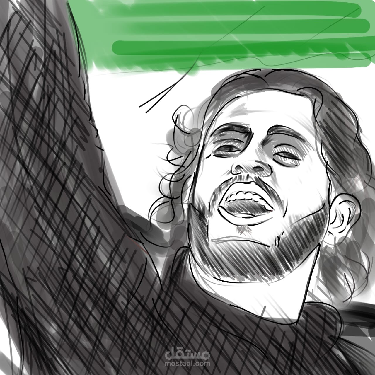 رسم بورتريه ديجيتال