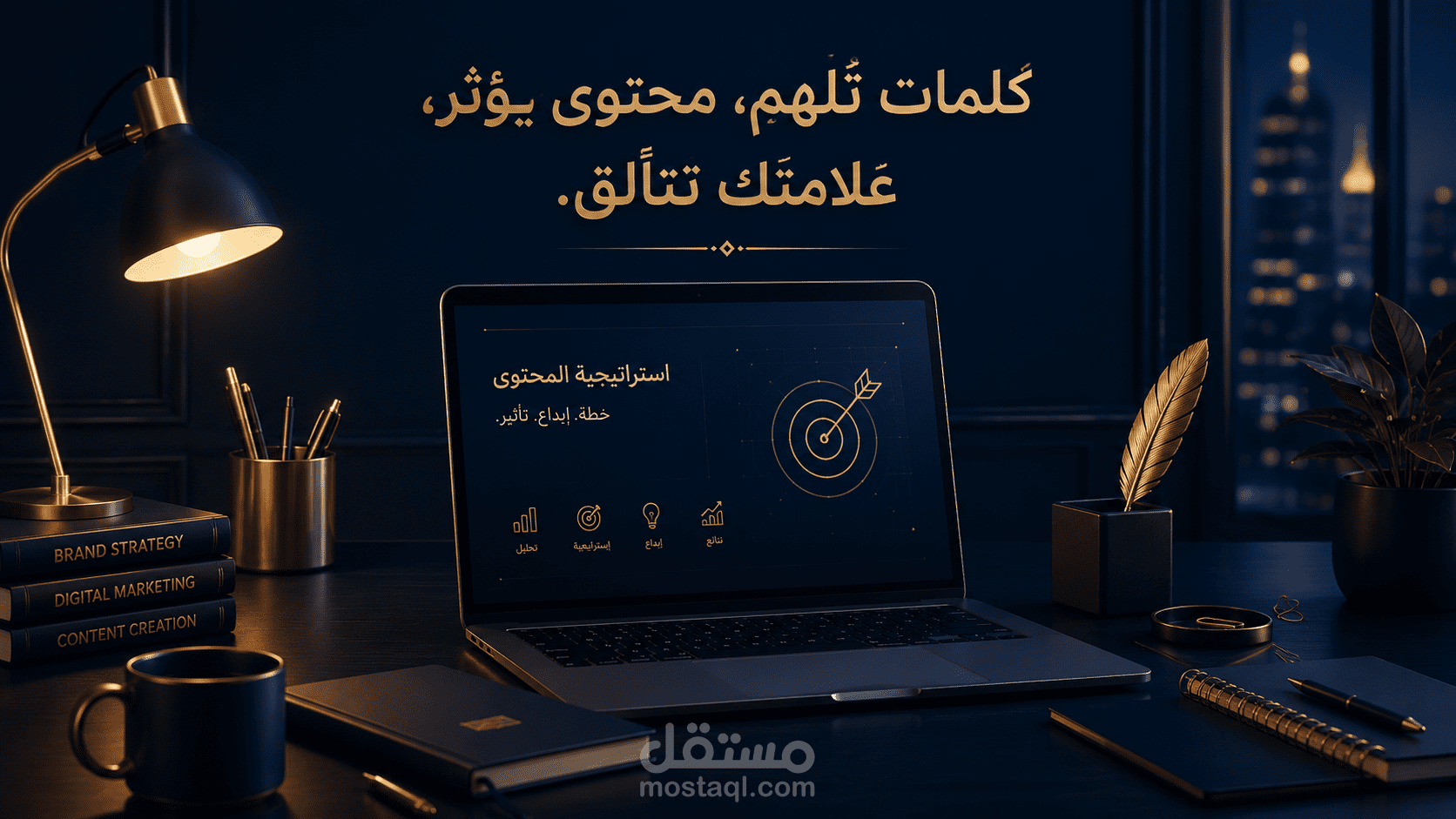 من الفكرة إلى النص الإعلاني: صناعة محتوى تسويقي متكامل لبراندك