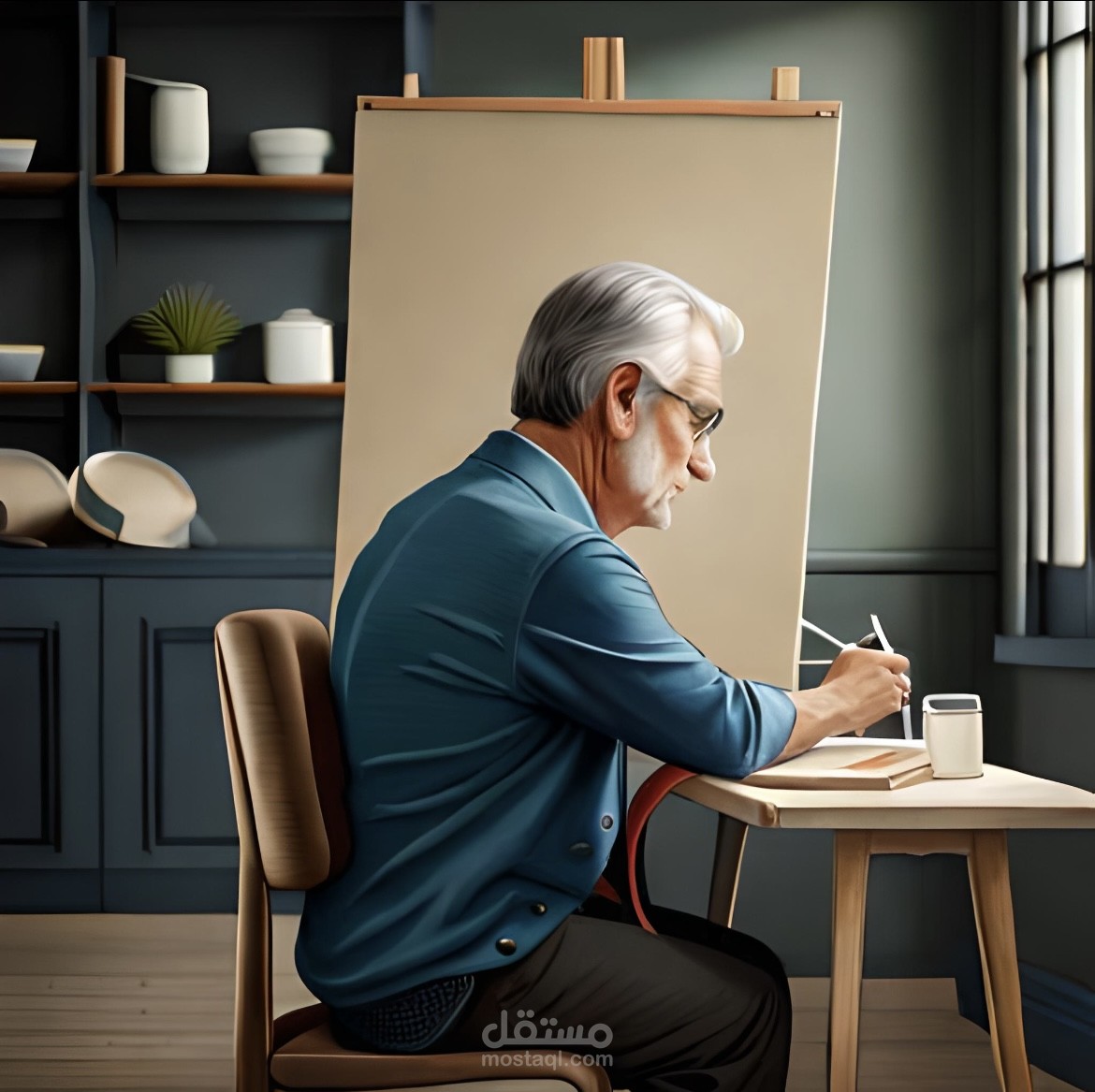 رسمه سريعه في وقت فراغي