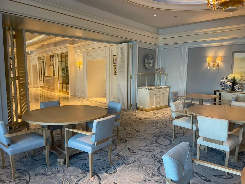 Riviera restaurant at Four seasons hotel shop drawings