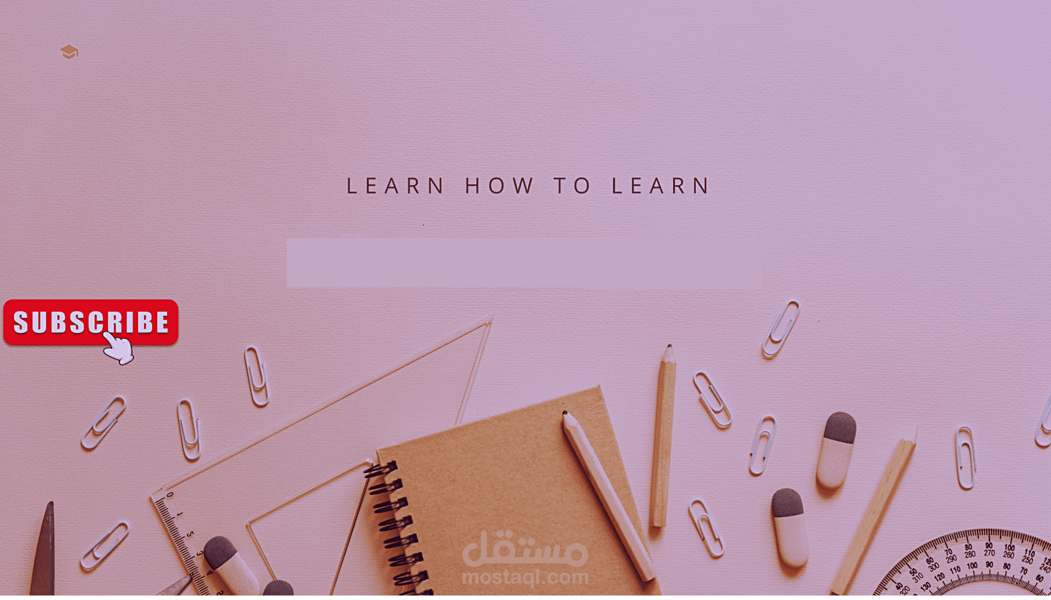 تصميمي لغلاف قناة يوتيوب