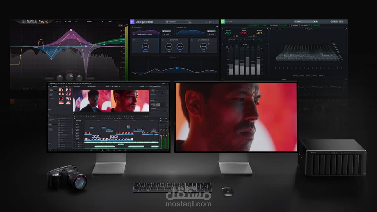 عمل فيديو احترافي