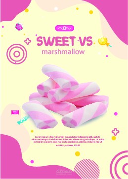 تصميم مغلف SWEET VS