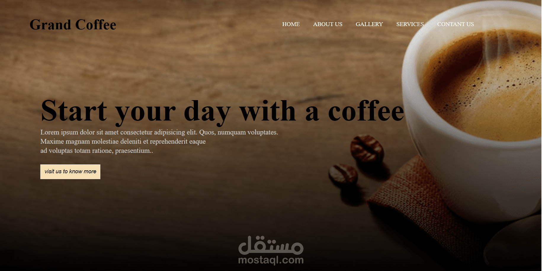 تصميم ويب باستخدام html&css