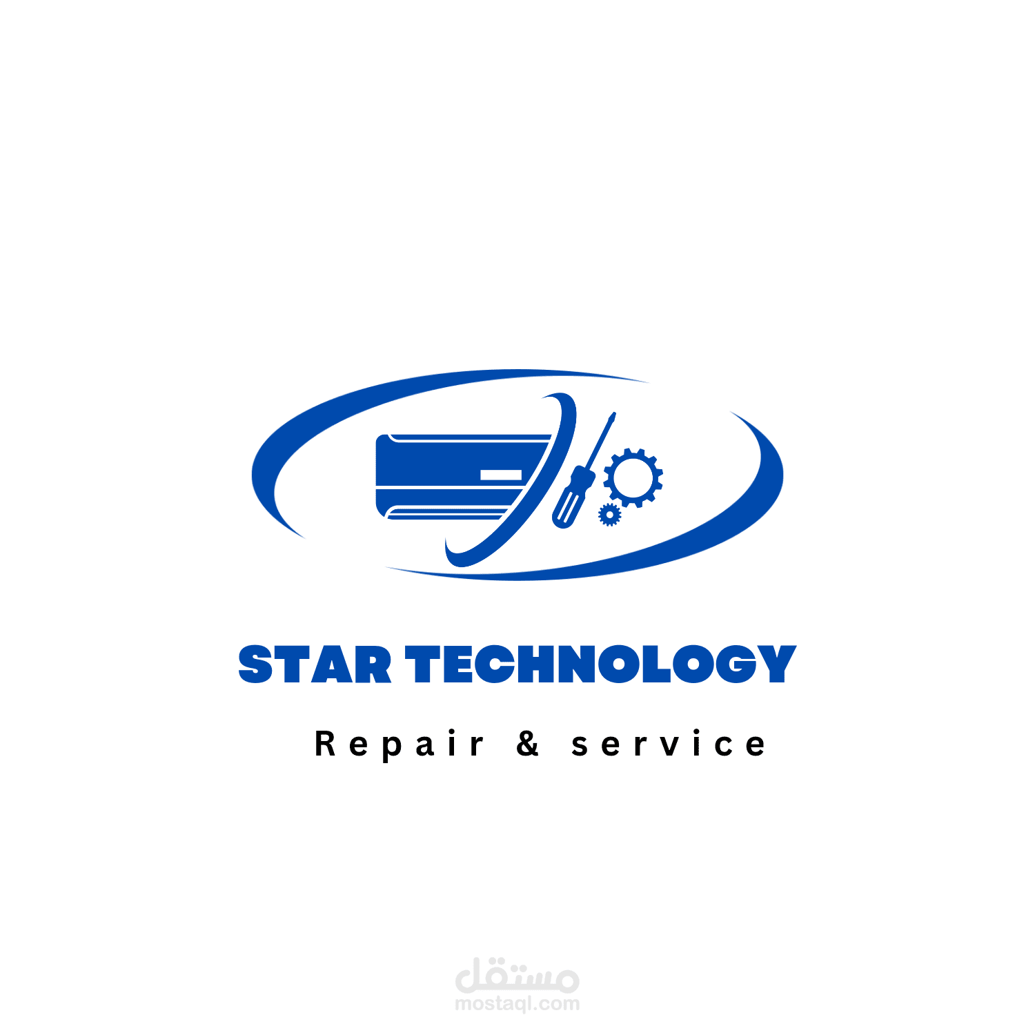 شعار لشركة صيانه تكييف