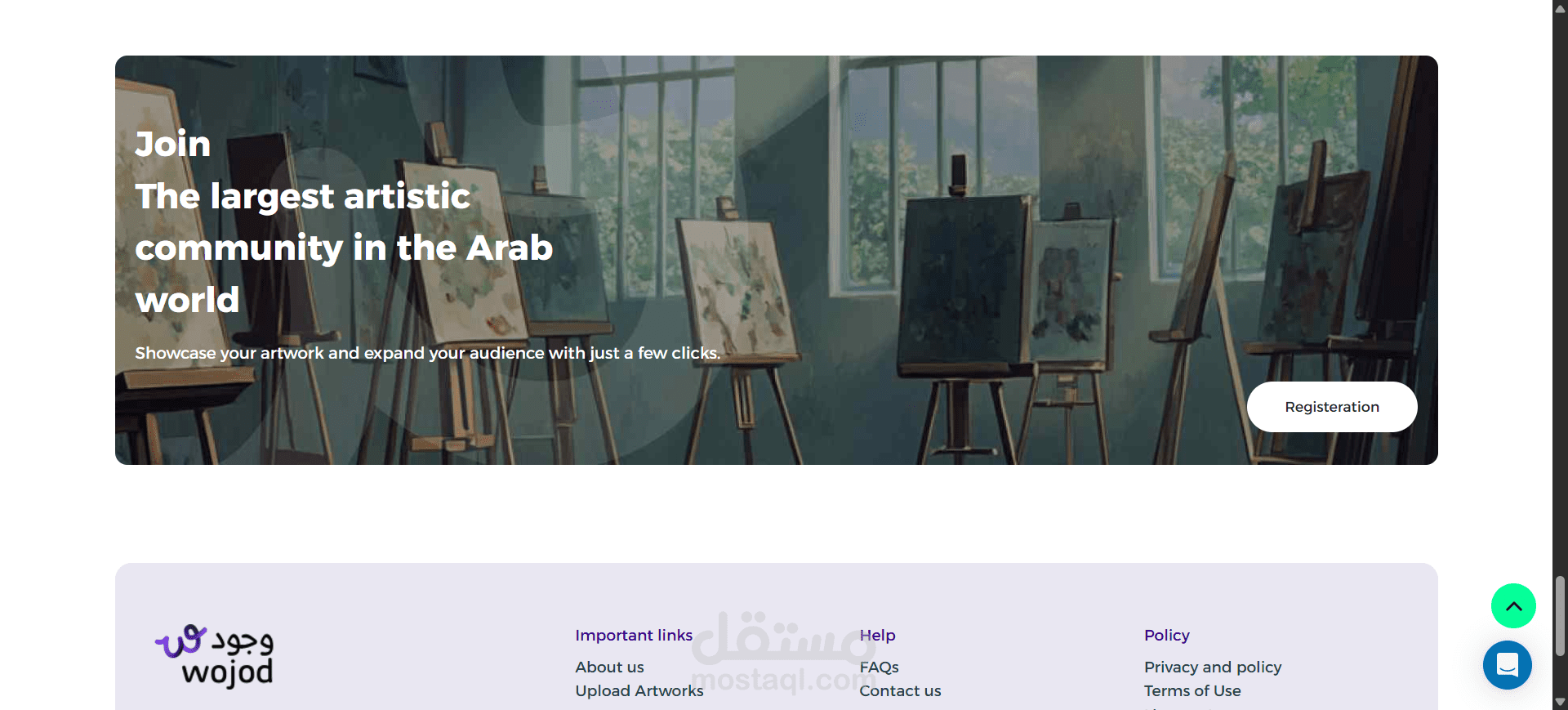 Wojod – Online Art Marketplace