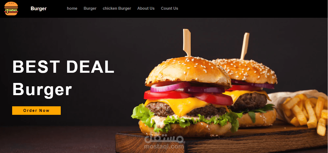 Burger restaurant / web