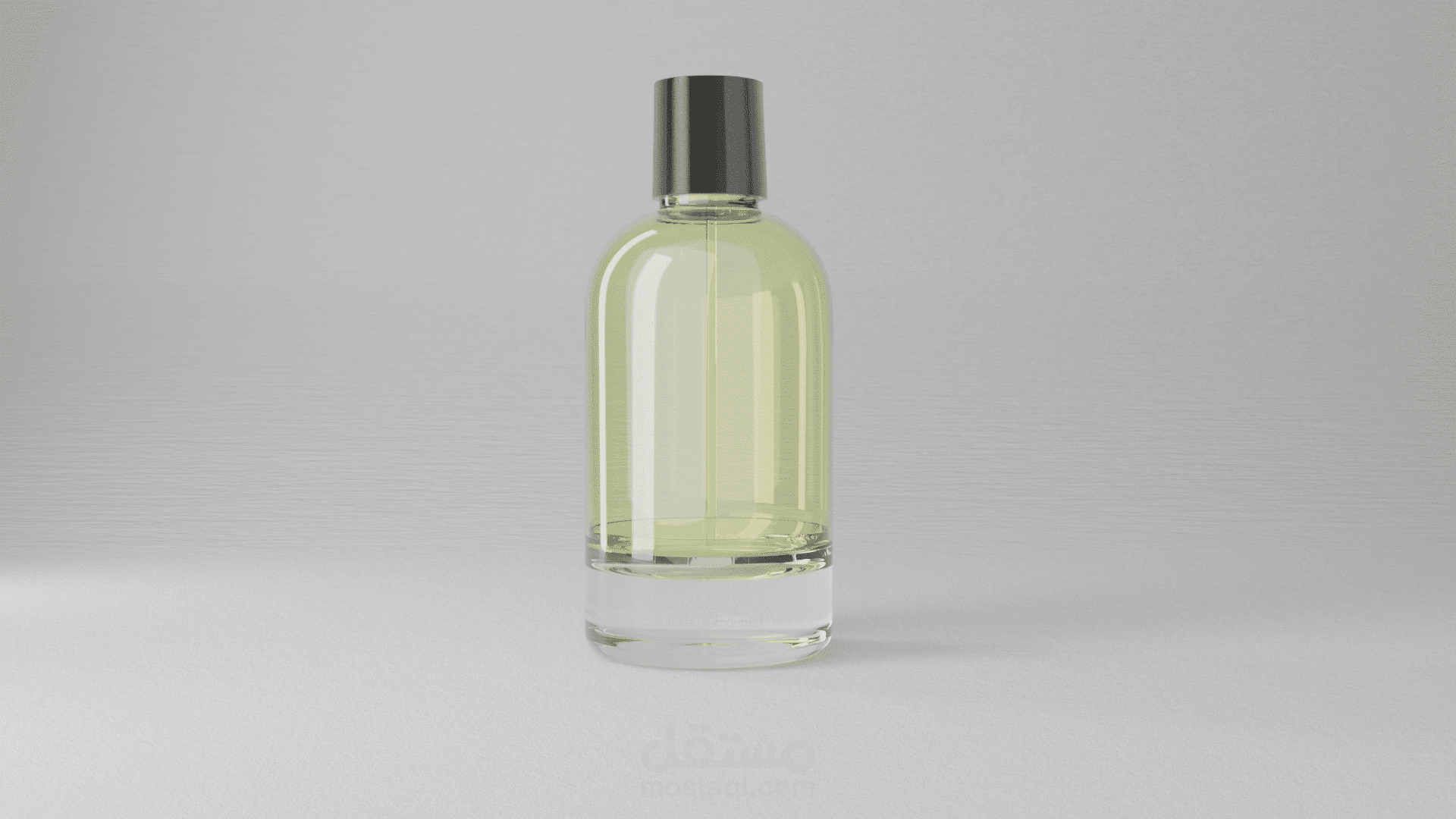 تصميم 3D لعطر باضائة واقعية