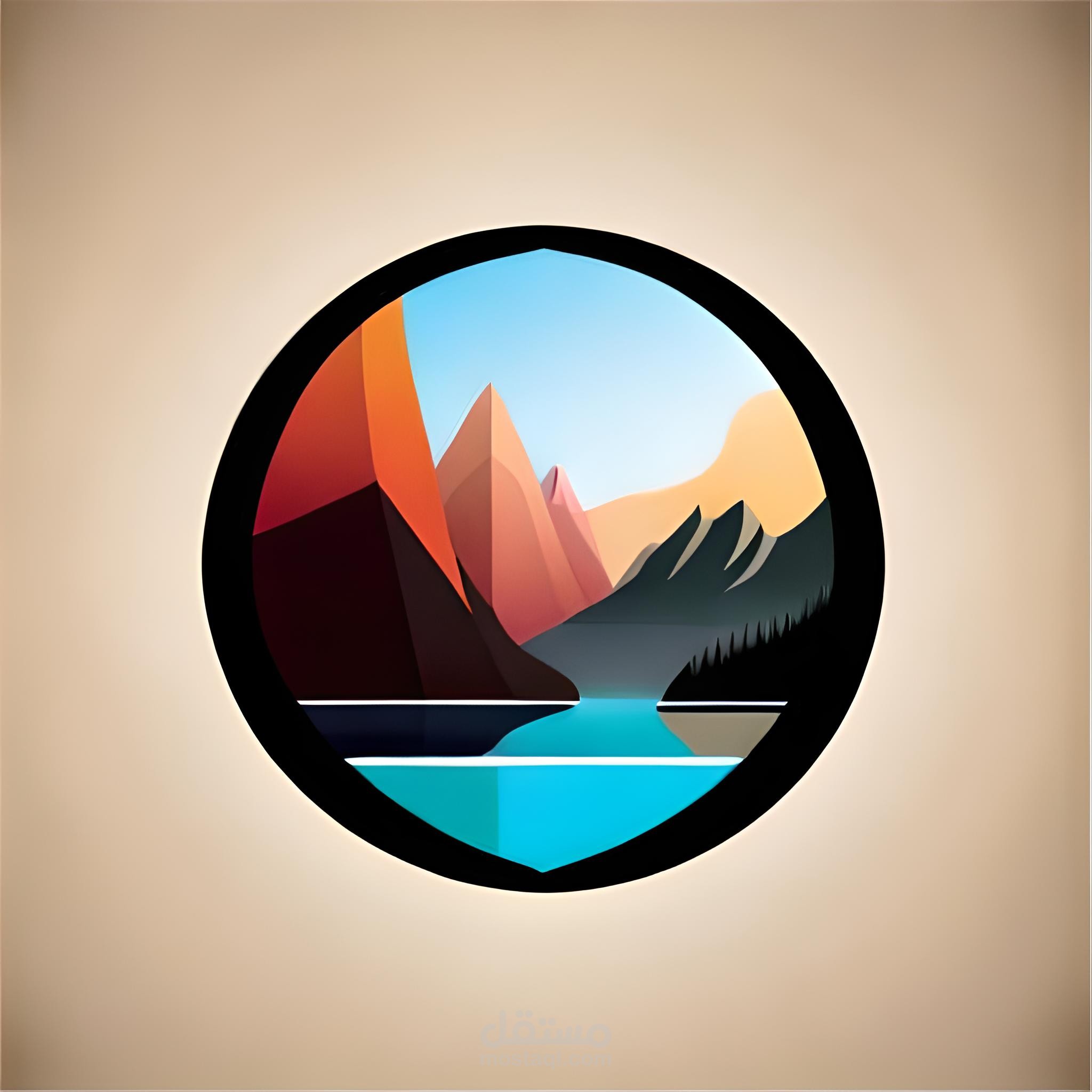 تصميم شعار يخص شركة سياحه