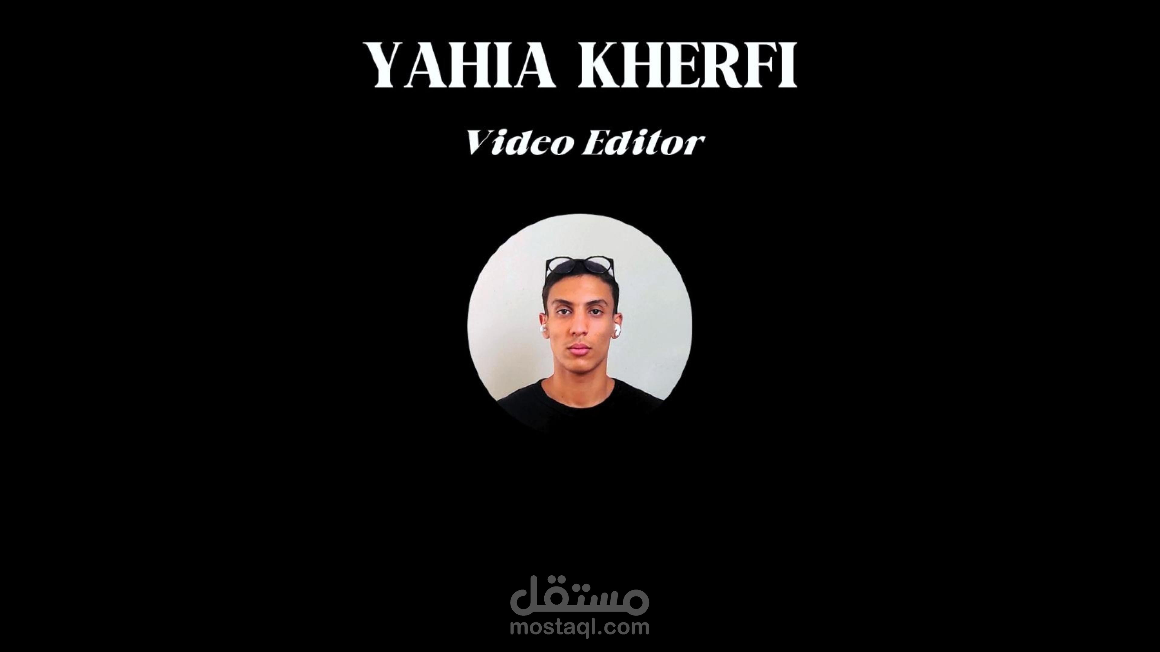 عملي في Editing على هاذ الفيديو