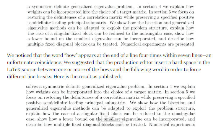 extract from the proofs of my recent SIAM Review paper (with Natasa ...