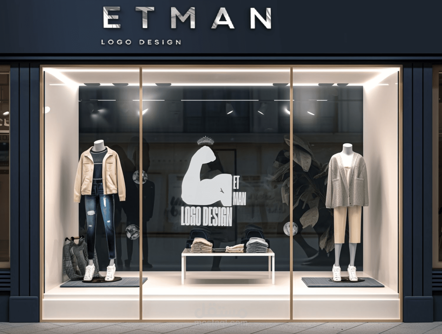 تصميم وجهات محل